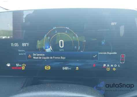 2025 Chevrolet Equinox Fwd Rs z USA, uszkodzony, nr VIN 3GNAXLEG5SL216141